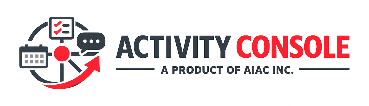 Activity Console, a product of AIAC Inc.